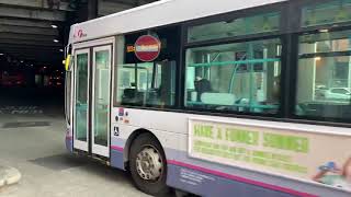 First Bus Leicester 66847+First Bus Norwich 66336 At Doncaster