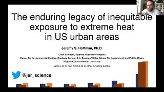 VCCA Webinar Series 2020.06.11 - Extreme Heat in US Urban Areas - Dr Jeremy Hoffman