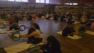 3X3FIT Program - Life Time Eden Prairie Athletic "Big Stretch!' "Arora Pilates Fusion" 3X3FIT.com