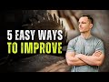 5 EASY Ways To IMPROVE Your Woodworking Skills