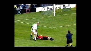 Haaland on Keane Leeds v Man U Sept 1997