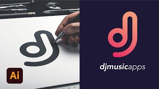 Minimal Logo Design Ideas- Music Logo Design - Illustrator cc 2021 Tutorial