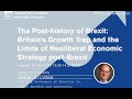 The Post-history of Brexit: Britain's Growth Trap and the Limits of Economic Strategy post-Brexit