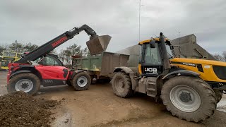 FARM UPDATE 210 MORE BEET HARVESTED. STEAMING SOIL, OUR BEST WHEAT CROP