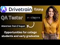 Exciting Job Opportunities at Drivetrain AI & Folonite | Apply Now via Unstop!