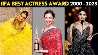IIFA Awards Best Actress | (2000 To 2023)  | Best Actress IIFA Awards List