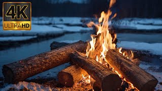 🔥 Stop Listening To Boring Music and Try This Winter Jazz Instead with Crackling Fire S3