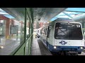 台北捷運 文湖線 辛亥站 列車進出站 metro taipei