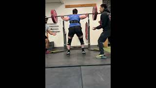 Squat (396lb/180kg) x5 PR