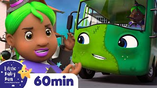 Wheels On The Bus! It's Halloween! +More Nursery Rhymes and Kids Songs ABCs & 123s