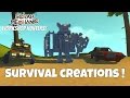 Survival Creations! - Scrap Mechanic Workshop Hunters- EP 2