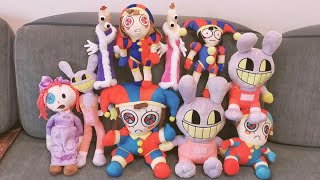 Lots Of New The Amazing Digital Circus Plush Unboxing: Pomni Plush Ragatha Jax Gangle Bubble \u0026 more!