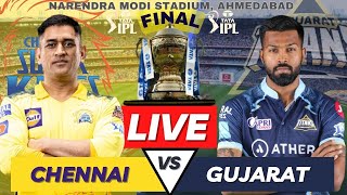 CSK vs GT Live IPL Final 2023 Match | Live Cricket Match Today | Gujarat vs Chennai LIVE Match Score