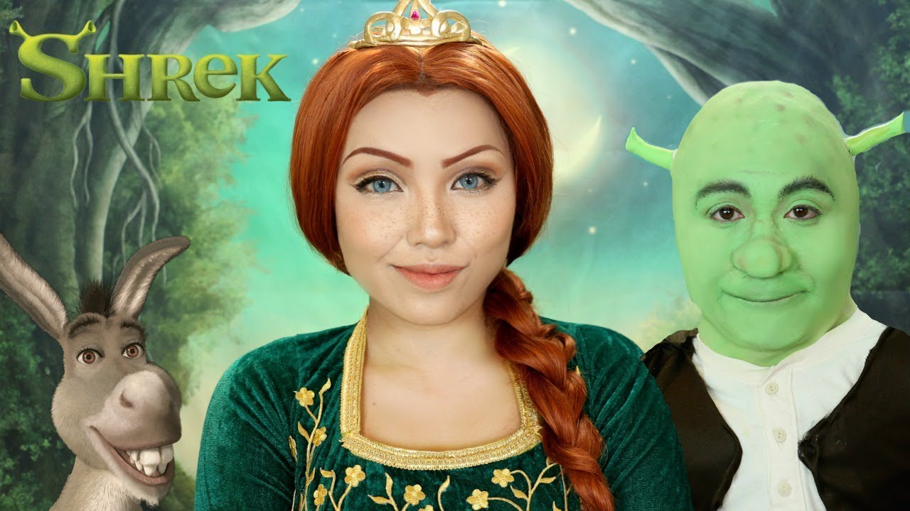 Shrek Princess Fiona Makeup Tutorial Youtube