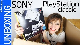 PlayStation Classic unboxing -ATAQUE de nostalgia-