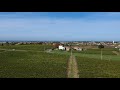 360 ascending view of chateau barbé in bordeaux filmed with dji spark