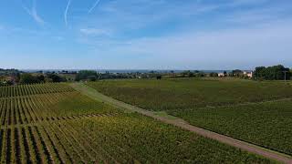 360 ascending view of Chateau Barbé in Bordeaux filmed with DJI Spark