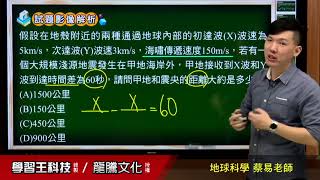 【月考王解題影音】《普高地球科學》 單元2 固體地球的結構與組成 單選題18