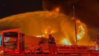 LAFD Greater Alarm Fire: Station 15 / South Central LA 02.25.2021