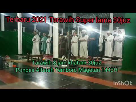 Viral..!!! MasyaAllah Sholat Tarawih Terlama 8 Jam Khatam 30 Juz Ponpes ...