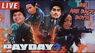 🔴 KAMI KEMBALI GUYS!| PAY DAY 2 (MALAYSIA) with RezZaDude  @OOHAMI  @eymtv @ukiller