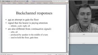 Analyzing spoken conversation