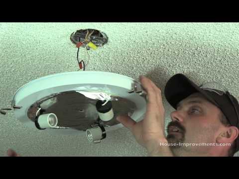 How To Replace A Ceiling Light Fixture How To Replace A Ceiling Light Fixture
