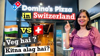 स्विट्ज़रलैंड में पिज़्ज़ा की कीमत? Dominos Pizza in Switzerland ?