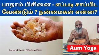 பாதாம் பிசின்-னா என்ன? நவ மெழுகு 2 | PATHAM PISIN BENEFITS | ALMOND RESIN | What is Badham Pisin