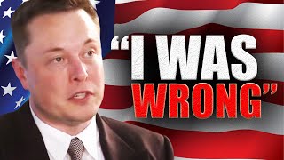 Elon Musk's shocking words about America
