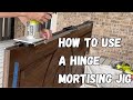 How to use a Hinge Mortising Jig to install a door where there wasn't one before