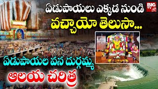 ఏడుపాయల వన దుర్గమ్మ ఆలయ చరిత్ర | Edupayalu Vanadurga Temple History In Telugu | Medak | BIG TV