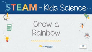 New Horizon Academy Kids STEAM How to Grow a Rainbow