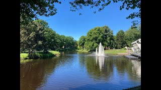 Walking in Kronvalda Park (Riga,Latvia) 14.06.2021