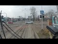 silesian trams tramwaje Śląskie linia 11 katowice plac miarki ruda Śląska chebzie pętla