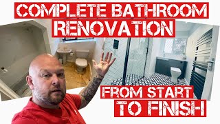 COMPLETE BATHROOM RENOVATION | Real-world Plumbing Guide Step By Step