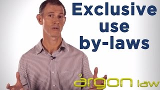 Exclusive Use By-laws :: Community title schemes || Argon Law- Sunshine Coast Legal Advice