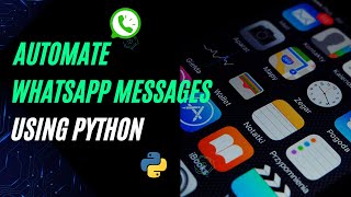 Automate WhatsApp message || Hack WhatsApp || WhatsApp trick || Learn Python || Python Project