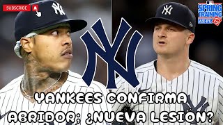 YANKEES CONFIRMA primer abridor de SPRING TRAINING | ¿NUEVA lesión de LANZADOR?