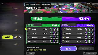 第2回フェスマッチ ひとりWIPE OUT!!!に成功【スプラトゥーン3】｜Splatoon 3 2nd Splatfest Solo WIPE OUT!!!