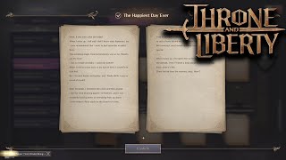 The Happiest Day Ever - Near Purelight Tower Collection Codex THRONE AND LIBERTY