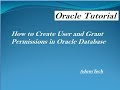 How to Grant All Privileges in Oracle Database