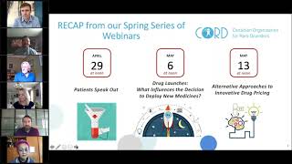 CORD PMPRB Summer Webinar 1: Has the PMPRB removed the obstacles to access in its Guidelines?