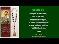 chaplet of saint dymphna