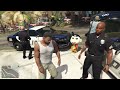 gta 5 franklin and shinchan turn franklin house into l.s.p.d. police station in gta 5 gta 5 mods