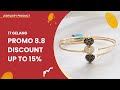 17 Gelang Promo 8.8 Disc. up To 15% | Lengkap Dengan Harganya