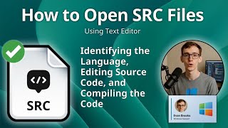 How to Open SRC Files (Text Editor)
