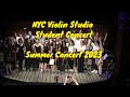 NYC Violin Studio Summer Concert 2023