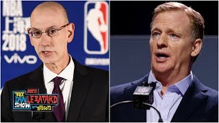 Would Adam Silver be a better NFL Commissioner than Roger Goodell? | The Dan Le
