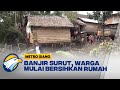 Banjir di Amola Polman Surut, Warga Mulai Bersih Bersih Rumah